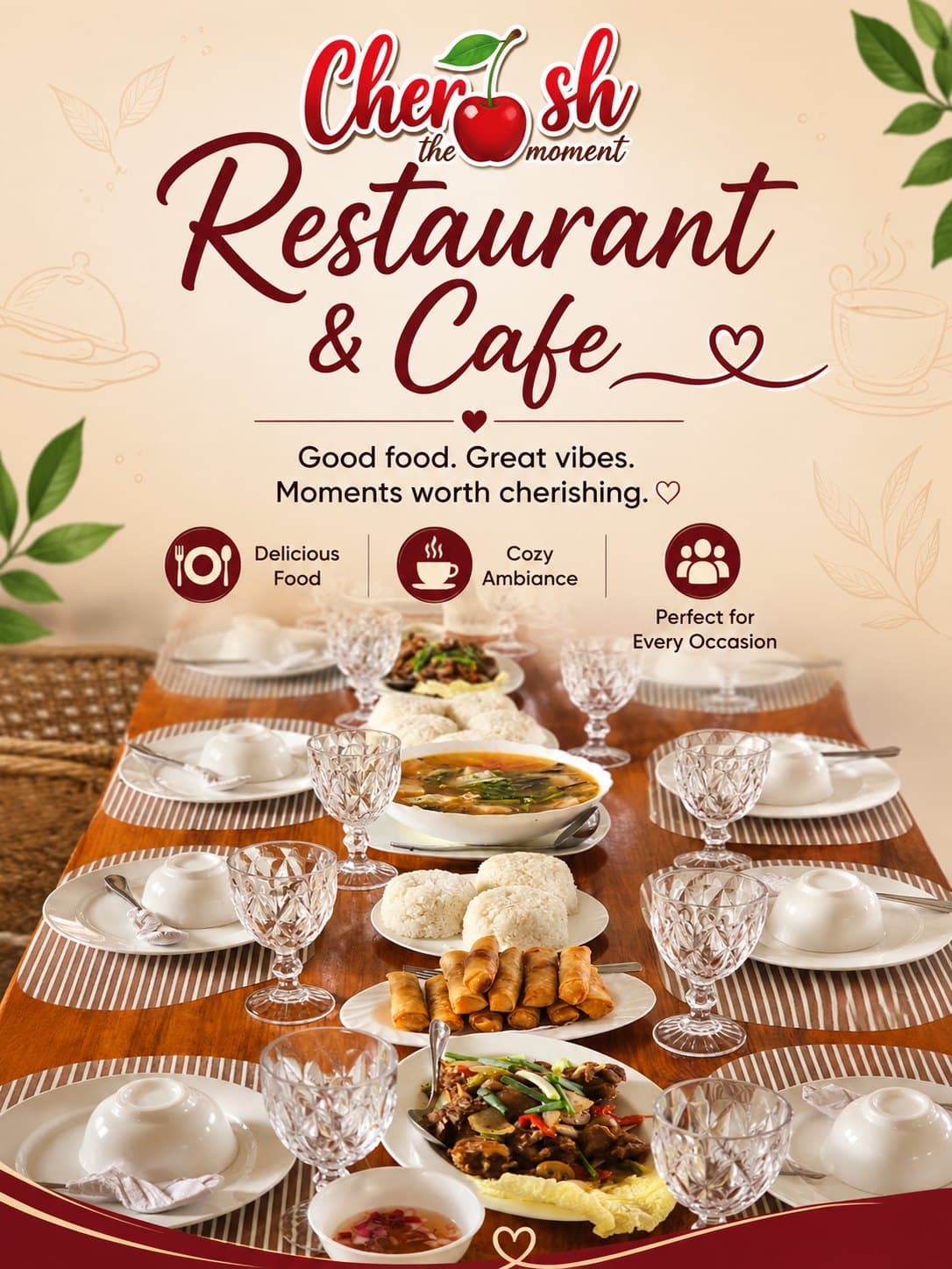 Restaurant & Café at Cherish Resort
