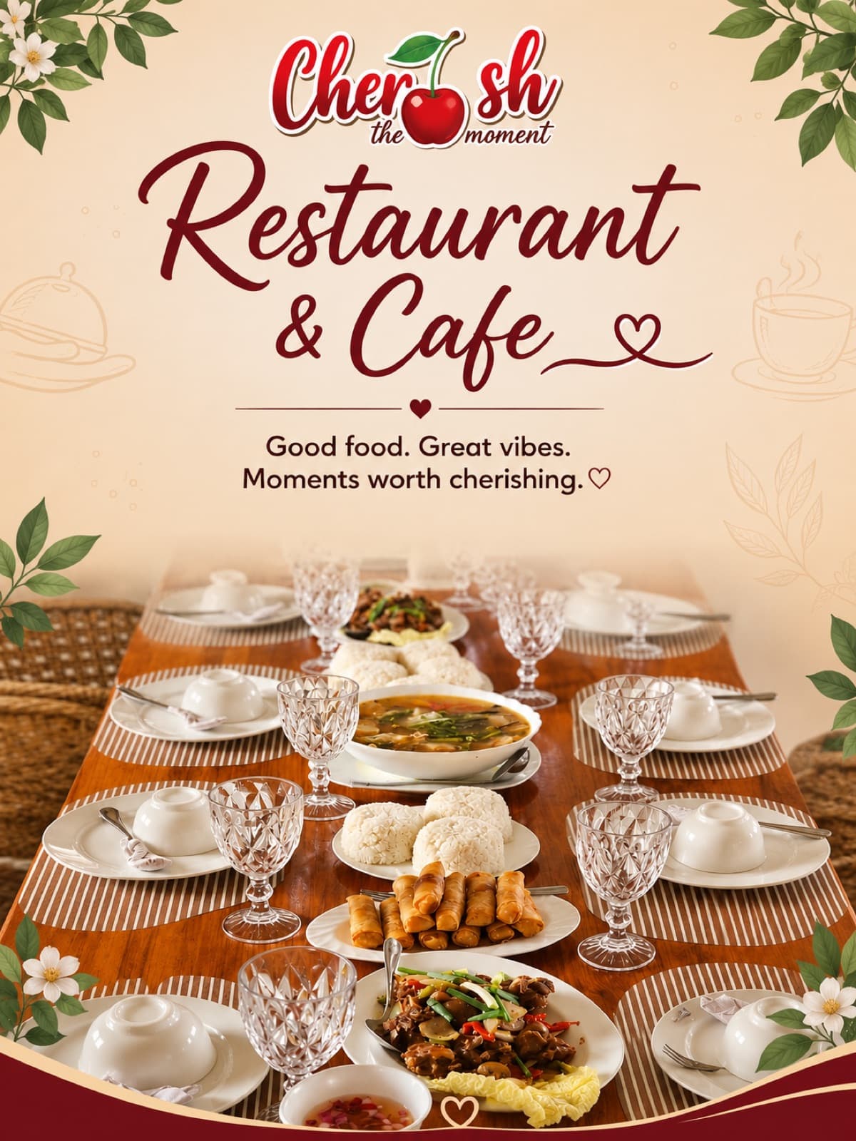Restaurant & Café at Cherish Resort